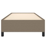 vidaXL Cadru de pat fără saltea Taupe 80x200 cm țesătură