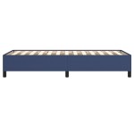 vidaXL Cadru de pat fără saltea țesătură albastră 80x200 cm