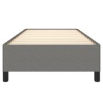 vidaXL Cadru de pat fără saltea, gri închis, 90x190 cm, textil vidaXL Cadru de pat fără saltea, gri închis, 90x190 cm, textil