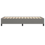 vidaXL Cadru de pat fără saltea, gri închis, 90x190 cm, textil vidaXL Cadru de pat fără saltea, gri închis, 90x190 cm, textil