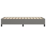 vidaXL Cadru de pat fără saltea, gri închis, 90x200 cm, textil vidaXL Cadru de pat fără saltea, gri închis, 90x200 cm, textil