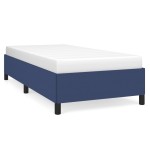 vidaXL Cadru de pat fără saltea țesătură albastră 100x200 cm vidaXL Cadru de pat fără saltea țesătură albastră 100x200 cm