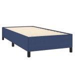 vidaXL Cadru de pat fără saltea țesătură albastră 100x200 cm vidaXL Cadru de pat fără saltea țesătură albastră 100x200 cm