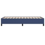 vidaXL Cadru de pat fără saltea țesătură albastră 100x200 cm vidaXL Cadru de pat fără saltea țesătură albastră 100x200 cm