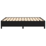 vidaXL Cadru de pat fără saltea, negru, 140x200 cm, textil vidaXL Cadru de pat fără saltea, negru, 140x200 cm, textil
