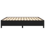 vidaXL Cadru de pat fără saltea, negru, 180x200 cm, textil vidaXL Cadru de pat fără saltea, negru, 180x200 cm, textil