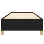 vidaXL Cadru de pat fără saltea țesătură neagră 80x200 cm