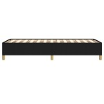 vidaXL Cadru de pat fără saltea țesătură neagră 80x200 cm