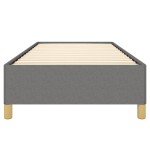 vidaXL Cadru de pat fără saltea, gri închis, 90x200 cm, textil vidaXL Cadru de pat fără saltea, gri închis, 90x200 cm, textil