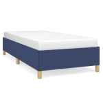 vidaXL Cadru de pat fără saltea țesătură albastră 100x200 cm vidaXL Cadru de pat fără saltea țesătură albastră 100x200 cm