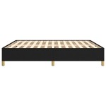 vidaXL Cadru de pat fără saltea, negru, 180x200 cm, textil vidaXL Cadru de pat fără saltea, negru, 180x200 cm, textil