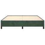 vidaXL Cadru de pat fără saltea, verde închis, 160x200 cm, catifea vidaXL Cadru de pat fără saltea, verde închis, 160x200 cm, catifea