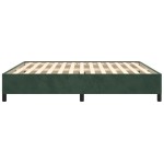 vidaXL Cadru de pat fără saltea, verde închis, 180x200 cm, catifea vidaXL Cadru de pat fără saltea, verde închis, 180x200 cm, catifea