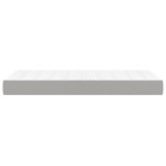 vidaXL Saltea de pat cu arcuri, gri deschis, 90x190x20 cm, textil vidaXL Saltea de pat cu arcuri, gri deschis, 90x190x20 cm, textil
