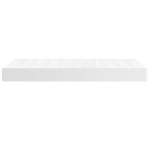 vidaXL Saltea de pat cu arcuri, alb, 90x200x20 cm, piele ecologică vidaXL Saltea de pat cu arcuri, alb, 90x200x20 cm, piele ecologică