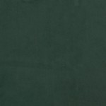 vidaXL Saltea de pat cu arcuri, verde închis, 100x200x20 cm, catifea