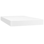 vidaXL Saltea de pat cu arcuri, alb, 120x200x20 cm, piele ecologică vidaXL Saltea de pat cu arcuri, alb, 120x200x20 cm, piele ecologică