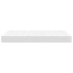 vidaXL Saltea de pat cu arcuri, alb, 120x200x20 cm, piele ecologică vidaXL Saltea de pat cu arcuri, alb, 120x200x20 cm, piele ecologică