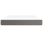 vidaXL Saltea de pat cu arcuri, gri, 140x200x20 cm, piele ecologică vidaXL Saltea de pat cu arcuri, gri, 140x200x20 cm, piele ecologică