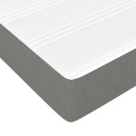 vidaXL Saltea de pat cu arcuri, gri închis, 180x200x20 cm, textil vidaXL Saltea de pat cu arcuri, gri închis, 180x200x20 cm, textil