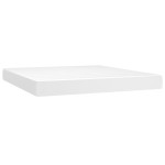 vidaXL Saltea de pat cu arcuri, alb, 180x200x20 cm, piele ecologică vidaXL Saltea de pat cu arcuri, alb, 180x200x20 cm, piele ecologică