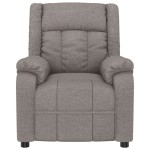 vidaXL Scaun de masaj, taupe, țesătură vidaXL Scaun de masaj, taupe, țesătură