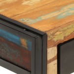 vidaXL Masă consolă, 110x30x76 cm, lemn masiv reciclat