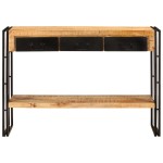 vidaXL Măsuță consolă, 110x30x76 cm, lemn masiv de mango vidaXL Măsuță consolă, 110x30x76 cm, lemn masiv de mango