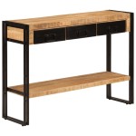 vidaXL Măsuță consolă, 110x30x76 cm, lemn masiv de mango vidaXL Măsuță consolă, 110x30x76 cm, lemn masiv de mango