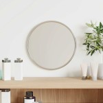 vidaXL Oglindă de perete rotundă, argintiu, Ø 20 cm vidaXL Oglindă de perete rotundă, argintiu, Ø 20 cm