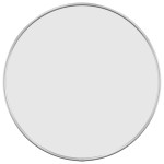 vidaXL Oglindă de perete rotundă, argintiu, Ø 40 cm