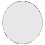 vidaXL Oglindă de perete rotundă, argintiu, Ø 40 cm
