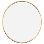 vidaXL Oglindă de perete rotundă, auriu, Ø 30 cm vidaXL Oglindă de perete rotundă, auriu, Ø 30 cm