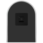 vidaXL Oglindă de perete, argintiu, 40x15 cm, ovală