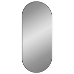 vidaXL Oglindă de perete, negru, 100x45 cm, ovală vidaXL Oglindă de perete, negru, 100x45 cm, ovală