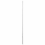 vidaXL Oglindă de perete, argintiu, 70x45 cm