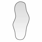 vidaXL Oglindă de perete, negru, 100x45 cm vidaXL Oglindă de perete, negru, 100x45 cm