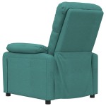 vidaXL Fotoliu rabatabil, verde închis, material textil vidaXL Fotoliu rabatabil, verde închis, material textil