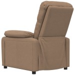 vidaXL Fotoliu de masaj, maro, material textil vidaXL Fotoliu de masaj, maro, material textil