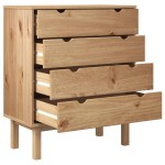 vidaXL Dulap cu sertar "OTTA", 76,5x39,5x90 cm, lemn masiv de pin vidaXL Dulap cu sertar "OTTA", 76,5x39,5x90 cm, lemn masiv de pin