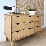 vidaXL Dulap cu sertar "OTTA", 111x43x73,5 cm, lemn masiv de pin