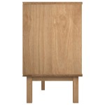 vidaXL Dulap cu sertar "OTTA", 111x43x73,5 cm, lemn masiv de pin