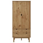vidaXL Șifonier OTTA, 76,5x53x172 cm, lemn masiv pin vidaXL Șifonier OTTA, 76,5x53x172 cm, lemn masiv pin
