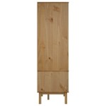 vidaXL Șifonier OTTA, maro și gri, 76,5x53x172 cm, lemn masiv pin vidaXL Șifonier OTTA, maro și gri, 76,5x53x172 cm, lemn masiv pin