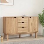 vidaXL Servantă OTTA, 113,5x43x73 cm, lemn masiv de pin vidaXL Servantă OTTA, 113,5x43x73 cm, lemn masiv de pin