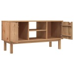 vidaXL Dulap TV "OTTA", 113,5x43x57 cm, lemn masiv de pin