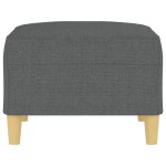 vidaXL Taburet, gri închis, 70x55x41 cm, material textil vidaXL Taburet, gri închis, 70x55x41 cm, material textil
