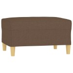 vidaXL Taburet, maro, 70x55x41 cm, material textil vidaXL Taburet, maro, 70x55x41 cm, material textil