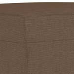vidaXL Taburet, maro, 70x55x41 cm, material textil vidaXL Taburet, maro, 70x55x41 cm, material textil