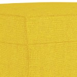 vidaXL Taburet, galben deschis, 70x55x41 cm, material textil vidaXL Taburet, galben deschis, 70x55x41 cm, material textil